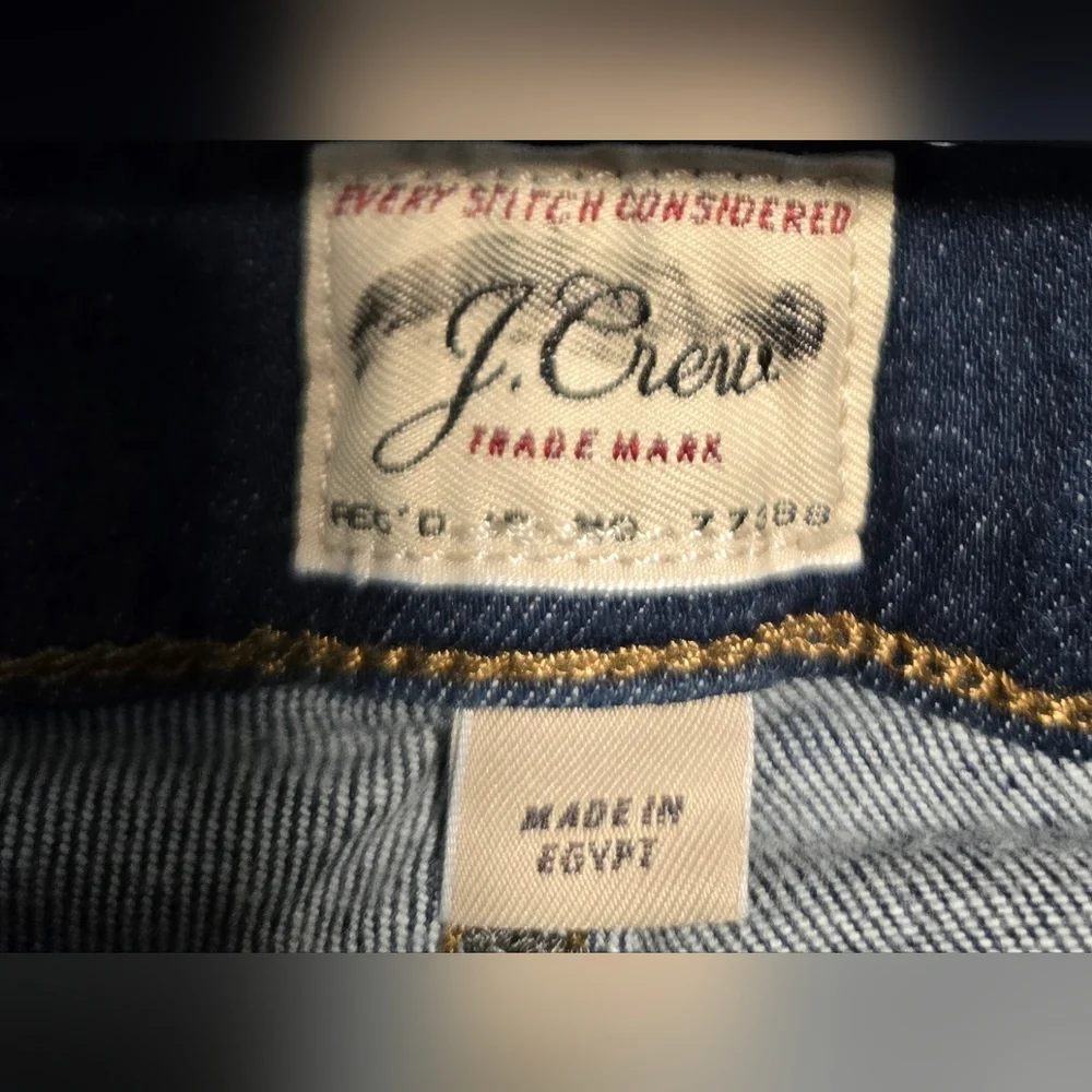 Nwt J. Crew 484 Mens Slim-fit Stretch Jean In Aged Indigo Wash 30x32 nwot